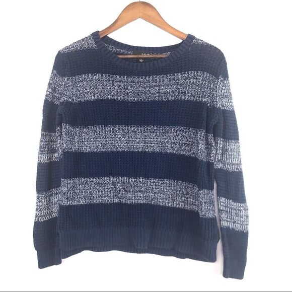 a.n.a Striped Knit Sweater Size L - Picture 1 of 5